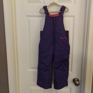 Adjustable snow bibs, 3T